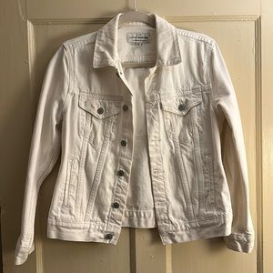Lucky Brand White Jean Jacket